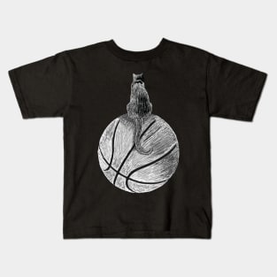 Black Cat and His Ball Kids T-Shirt